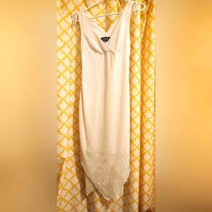 City Triangles V- Neck Handkerchief Sundress